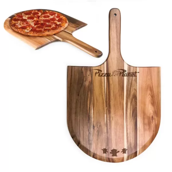 TOSCANA 22.3 in. Toy Story Acacia Pizza Peel Serving Paddle