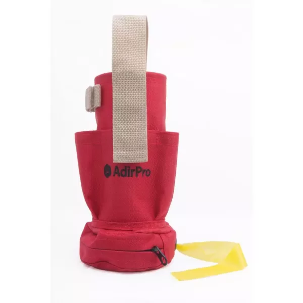 AdirPro Spray Can Holder and Flag Tape Dispenser with Pockets and Clip