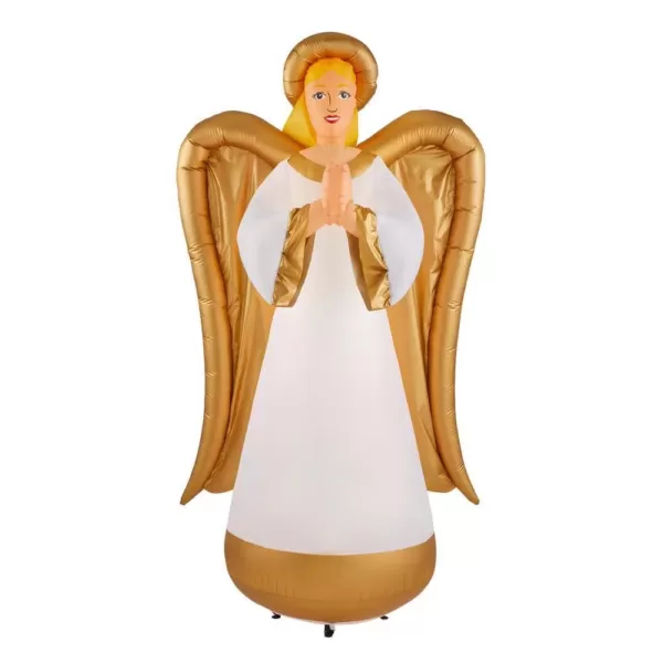 Airblown 8 ft. Inflatable Fuzzy Luxe Angel