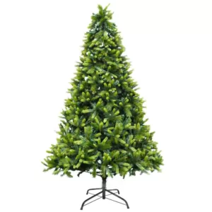 ALEKO 9 ft. Unlit Traditional Artificial Christmas Holiday Tree