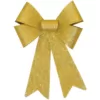 Amscan 13 in. Glitter Bow in Gold  (4-Pack)