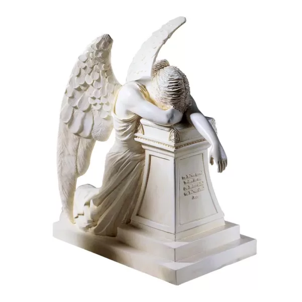 Design Toscano 7.5 in. H Angel of Grief Monument Desktop Statue
