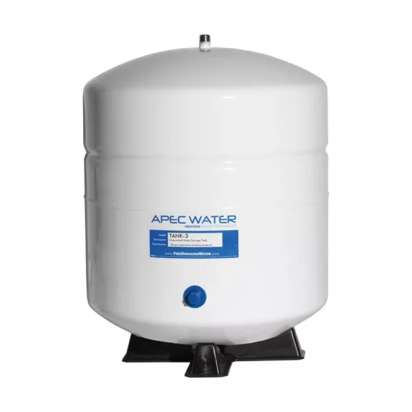 APEC Water Systems 3 Gal. Pre-Pressurized Residential Reverse Osmosis Drinking Water Storage Tank