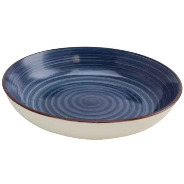 Gibson Home 12.05 oz. Assorted Colors Stoneware Pasta Bowls (4-Piece)