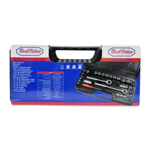 Best Value 1/4 in. and 3/8 in. and 1/2 in. Socket Set (52-Piece)