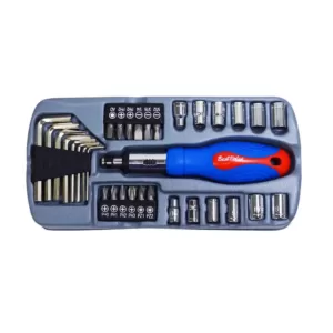 Best Value 1/4 in. Socket and Tool Set (37-Piece)