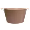 Artland Oval Party Tub 20 Gal. with Handles Antique Copper