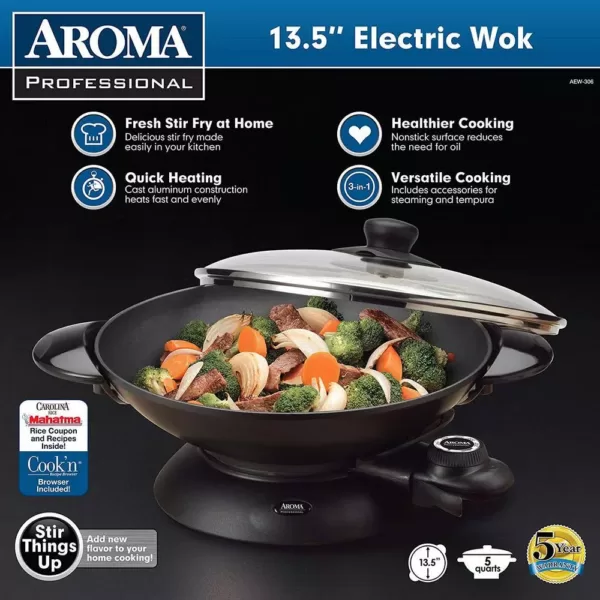 AROMA Electric Wok
