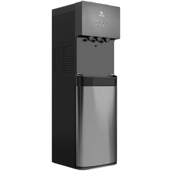 Avalon A5BLK Self Cleaning Bottleless Water Cooler Dispenser, UL/NSF/Energy Star, Black Stainless Steel