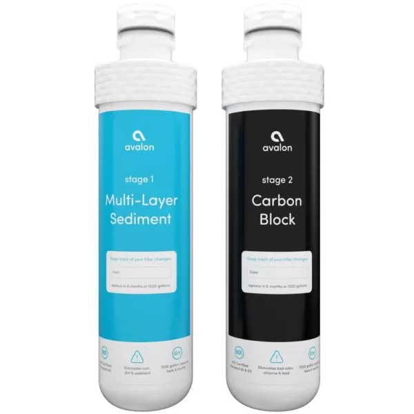 Avalon A5BLK Self Cleaning Bottleless Water Cooler Dispenser, UL/NSF/Energy Star, Black Stainless Steel