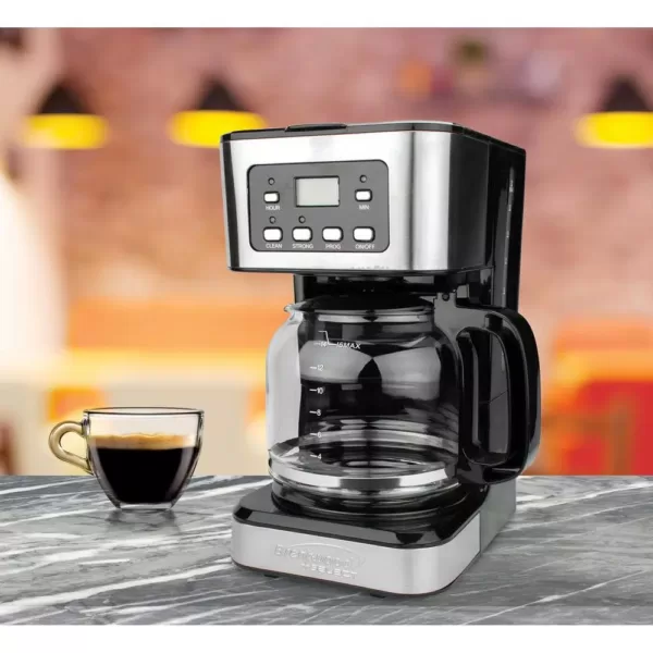 Brentwood Appliances 12-Cup Black Digital Coffee Maker