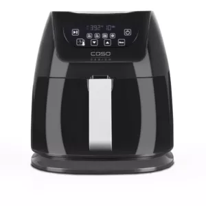 CASO 3.2 qt. Black Air Fryer with Barbecue Accessories