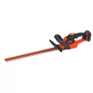 BLACK+DECKER 22 in. 20V MAX Lithium-Ion Cordless POWERCUT Hedge Trimmer with (1) 1.5Ah SMARTECH Battery and Charger Included