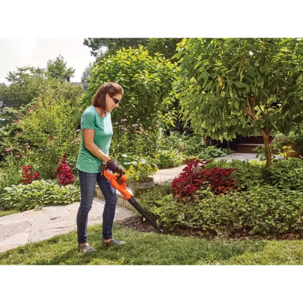BLACK+DECKER 12 in. 20V MAX Lithium-Ion Cordless String Trimmer with (1) 3.0Ah Battery, (1) 2.0Ah Battery, Charger and Bonus Sweeper