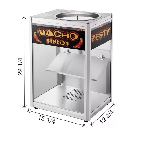 Great Northern 8 oz. Popcorn and Nacho Machine - Commercial Grade Nacho Warmer Station