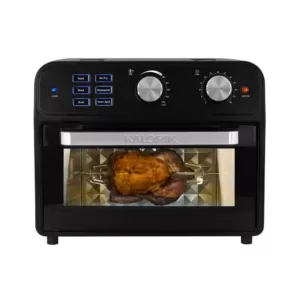 KALORIK 22 Qt. Black Digital Air Fryer Toaster Oven