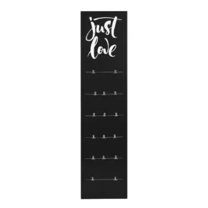 Kate and Laurel Erikson 12 in. x 48 in. Black Collage Picture Frame