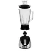 Koblenz Kitchen Magic Collection 50 oz. 3-Speed and Pulse Black Glass Jar Blender