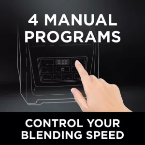 NINJA Professional Plus 72 oz. 3-Speed Black Blender with Auto-iQ