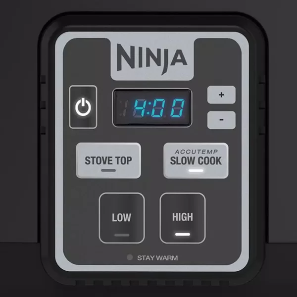 NINJA 6 Qt. Black Slow Cooker with Touchpad Controls and Keep Warm Setting