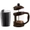 Ovente Electric Coffee Bean Grinder and French Press