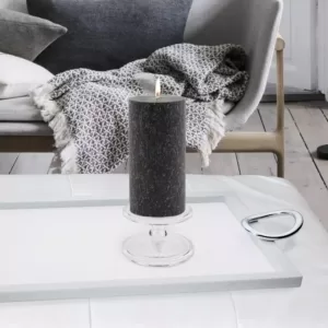 ROOT CANDLES 3 in. x 6 in. Timberline Black Pillar Candle