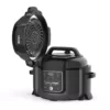 NINJA Foodi 6.5 Qt. Black Stainless Electric Pressure Cooker with Tender Crisp Technology