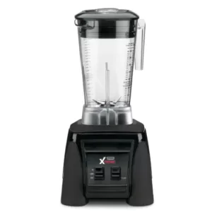 Waring Commercial Xtreme 64 oz. 2-Speed Clear Blender Black with 3.5 HP, Paddle Switches and BPA-Free Copolyester Container