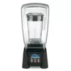 Waring Commercial Xtreme 64 oz. 10-Speed Clear Blender Black with 3.5 HP, LCD Display, Programmable & Sound Enclosure