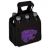 Picnic Time Kansas State University Wildcats 6-Bottles Black Beverage Carrier