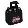 Picnic Time Mississippi State University Bulldogs 6-Bottles Black Beverage Carrier
