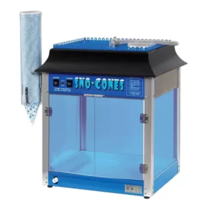 Paragon Storm 8000 oz. Blue Stainless Steel Countertop Snow Cone Machine