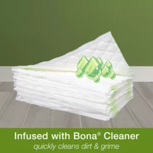 Bona Hard-Surface Floor Disposable Wet Cleaning Pads (12-Pack)