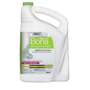 Bona PowerPlus 128 oz. Hard-Surface Antibacterial Floor Cleaner Refill