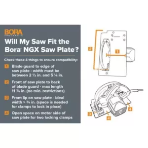 BORA Steel 100 in. NGX Clamp Edge Deluxe Set (5-Piece)