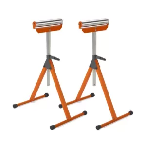 BORA Steel A-Frame Pedestal Roller Stand (2-Pack)