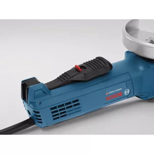 Bosch 10 Amp Corded 4-1/2 In. Angle Grinder with No Lock-On Paddle Switch