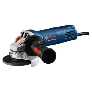 Bosch 10 Amp Corded 4-1/2 in. Angle Grinder with Auxiliary Handle and Tool-Free Wheel Guard
