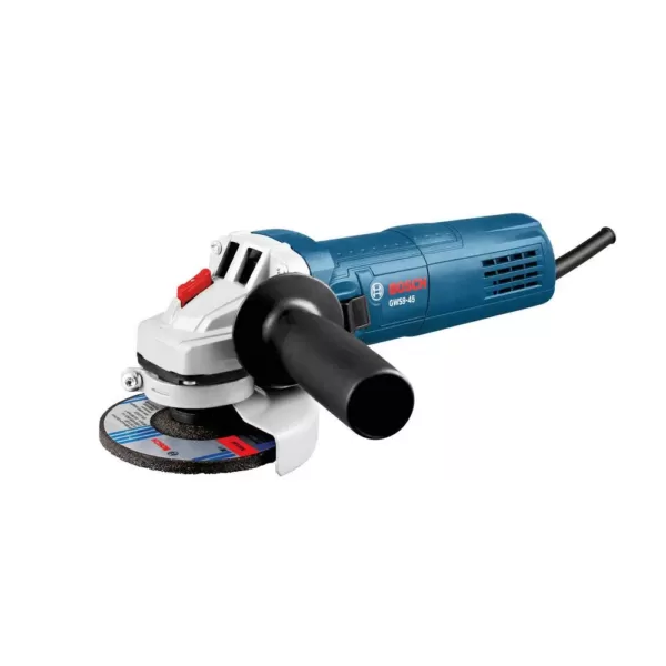 Bosch 8.5 Amp Corded 4.5 in. Angle Grinder with Lock-On Slide Switch