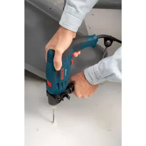 Bosch 7 Amp Corded 1/2 in. Concrete/Masonry Variable Speed Hammer Drill Kit with Hard Case