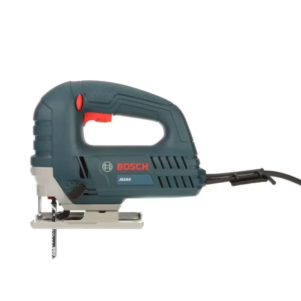 Bosch 6 Amp Corded Variable Speed Top-Handle Jig Saw Kit with Assorted Blades and Carrying Case
