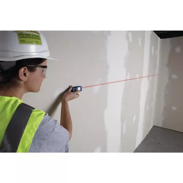 Bosch 65 ft. Self Leveling Cross Line Laser Level with Plumb Points and Bonus 165 ft. Laser Measurer with Area and Volume