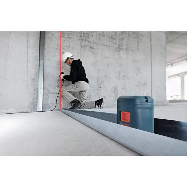 Bosch 30 ft. Self Leveling Cross-Line Laser Level with Clamping Mount