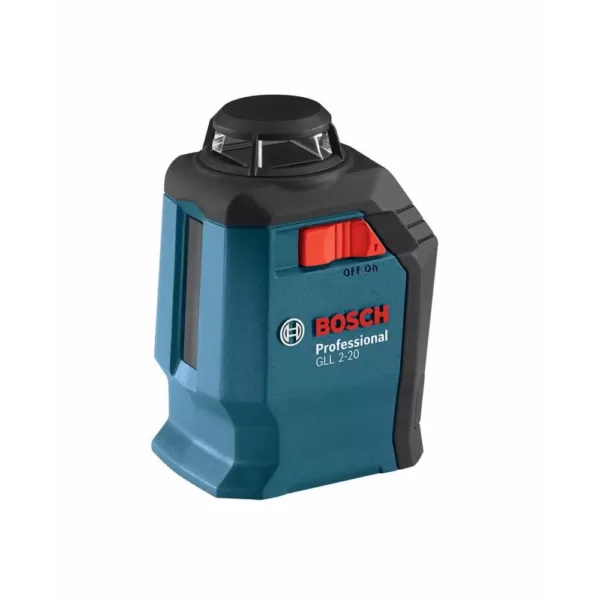 Bosch Factory Reconditioned 65 ft. 360° Horizontal Cross Line Laser Level Kit
