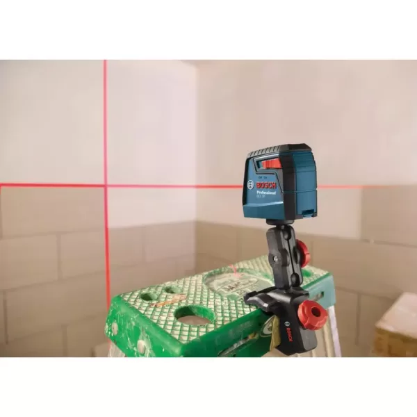 Bosch Factory Reconditioned 30 ft. Self Leveling Cross Line Laser Level Kit