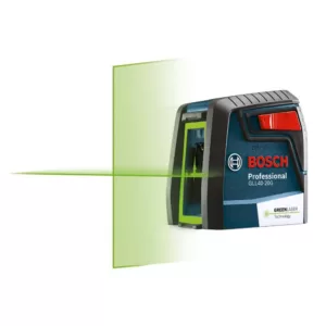 Bosch 40 ft. Self Leveling Cross Line Laser with VisiMax Green Beam