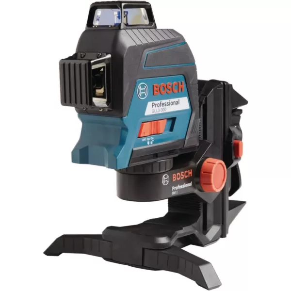 Bosch 300 ft. 360-Degree Three-Plane Leveling and Alignment-Line Laser Level