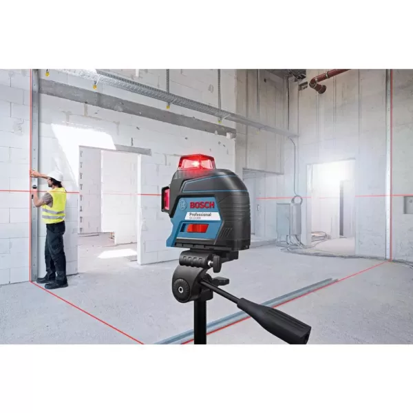 Bosch 300 ft. 360-Degree Three-Plane Leveling and Alignment-Line Laser Level