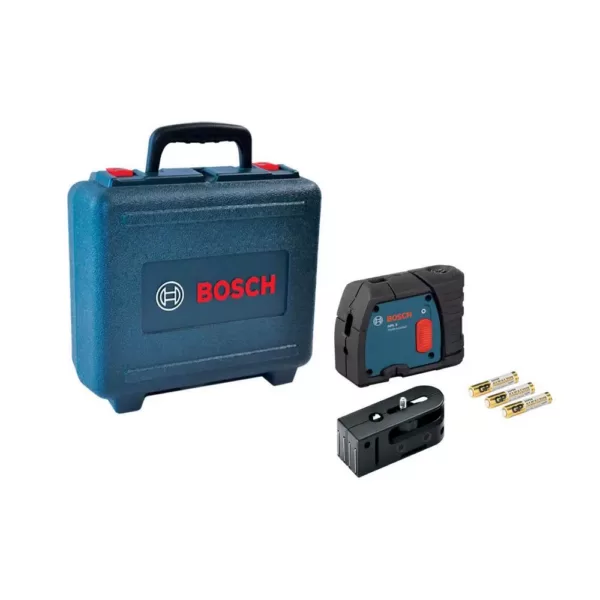 Bosch 100 ft. Self Leveling 3 Point Laser with Mounting Strap and Belt Pouch
