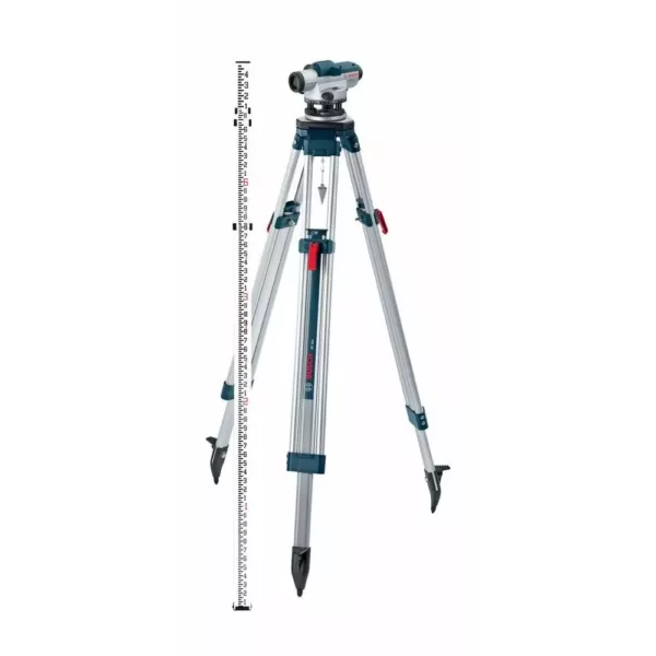 Bosch 5.6 in. Automatic Optical Level Kit with a 32x Magnification Power Lens (5 Piece)